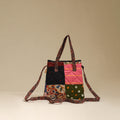 Handmade Quilted Patchwork Sling Bag 12
