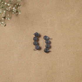 German Silver Plated Ear-Cuff Bugatti / Bugadi Earrings 22