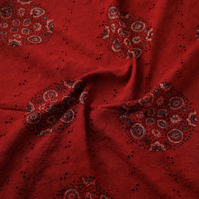Kutch Hand Block Ajrakh Print Natural Dyed Cotton Hakoba Fabric 18