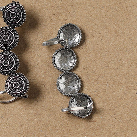 German Silver Plated Ear-Cuff Bugatti / Bugadi Earrings 22