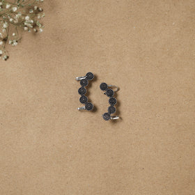 German Silver Plated Ear-Cuff Bugatti / Bugadi Earrings 23