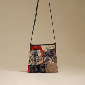 Handmade Quilted Patchwork Sling Bag 14