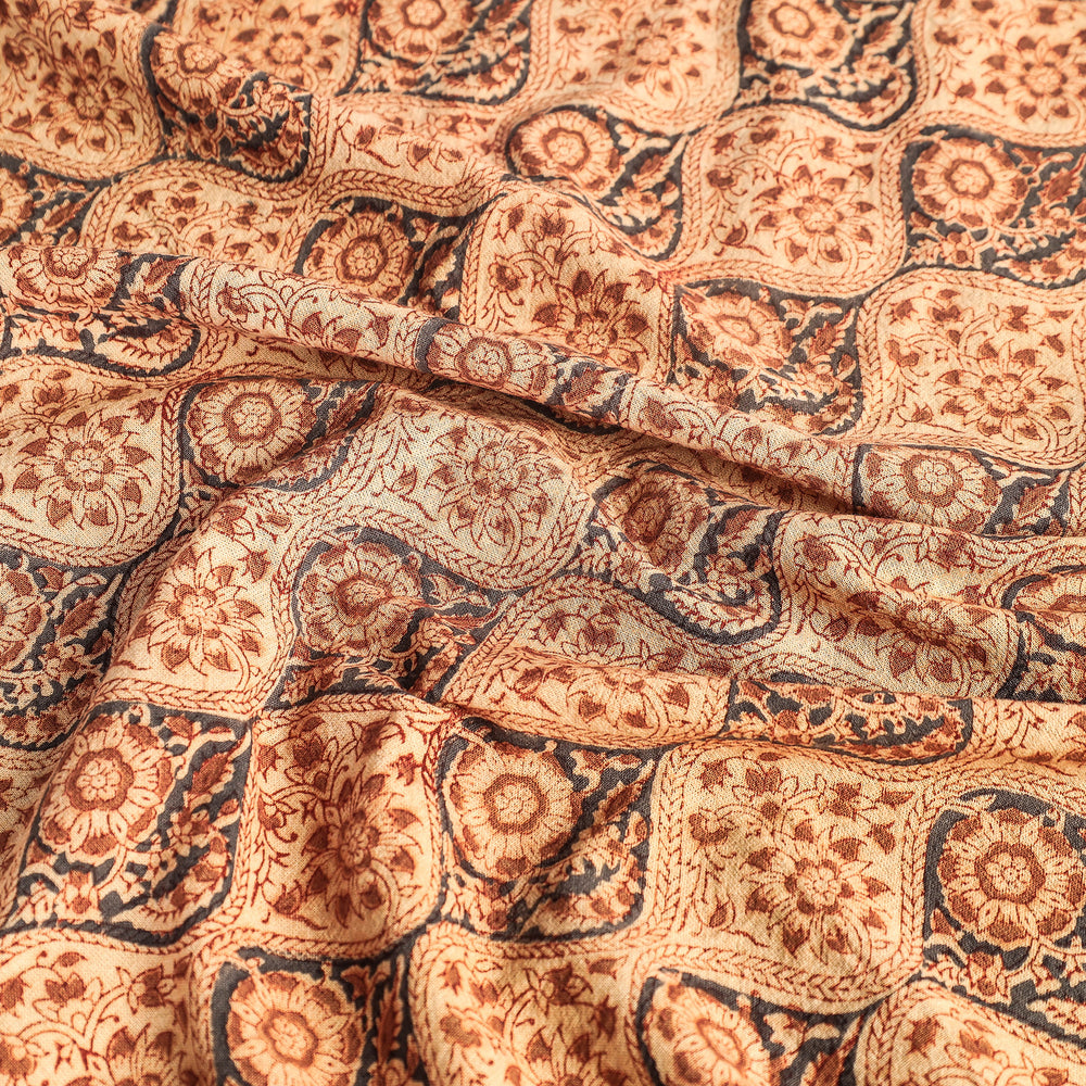 kalamkari block printed table cover