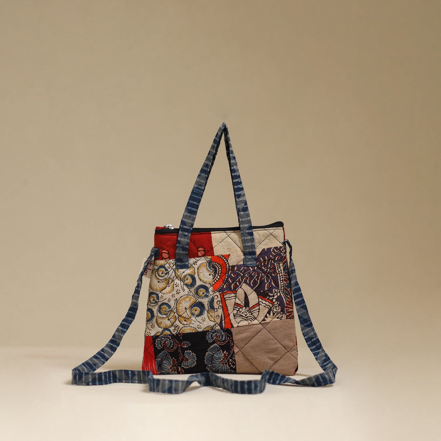 Handmade Quilted Patchwork Sling Bag 14