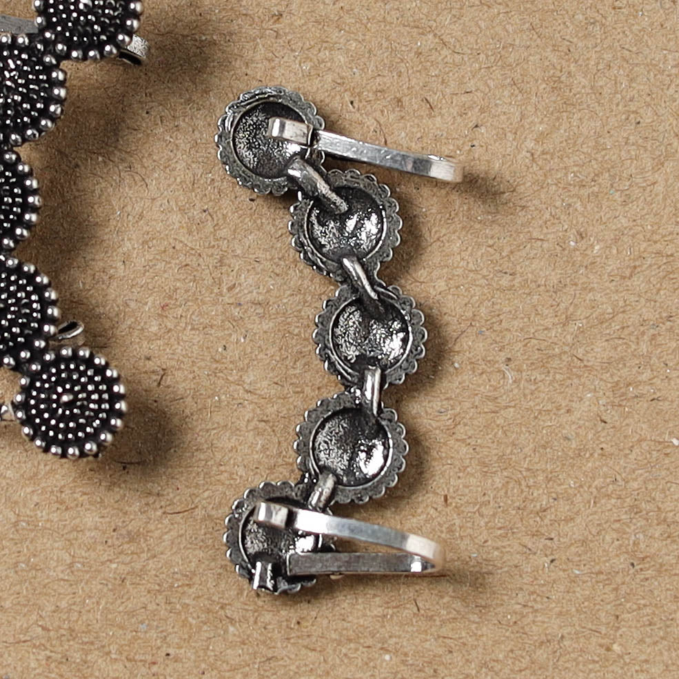 German Silver Plated Ear-Cuff Bugatti / Bugadi Earrings 23