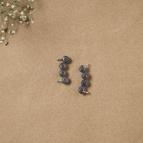 German Silver Plated Ear-Cuff Bugatti / Bugadi Earrings 24