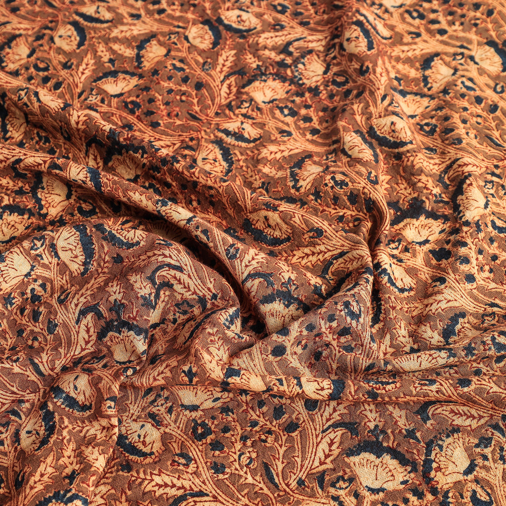 kalamkari block printed table cover