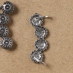 German Silver Plated Ear-Cuff Bugatti / Bugadi Earrings 24