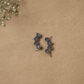 German Silver Plated Ear-Cuff Bugatti / Bugadi Earrings 26