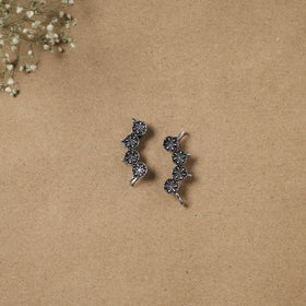 German Silver Plated Ear-Cuff Bugatti / Bugadi Earrings 26