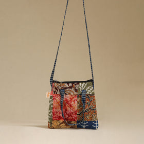 Handmade Quilted Patchwork Sling Bag 18
