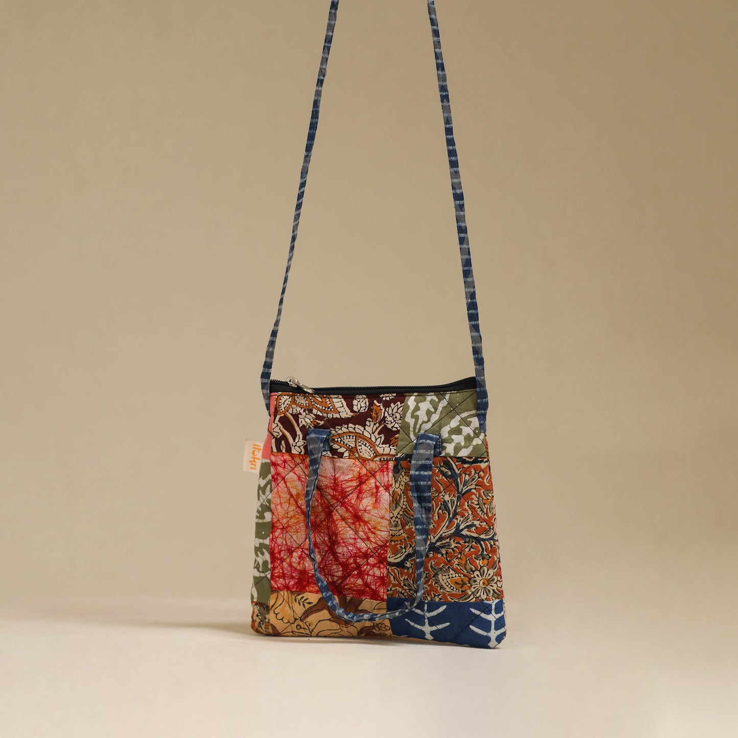 Handmade Quilted Patchwork Sling Bag 18