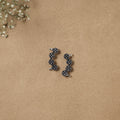 German Silver Plated Ear-Cuff Bugatti / Bugadi Earrings 28