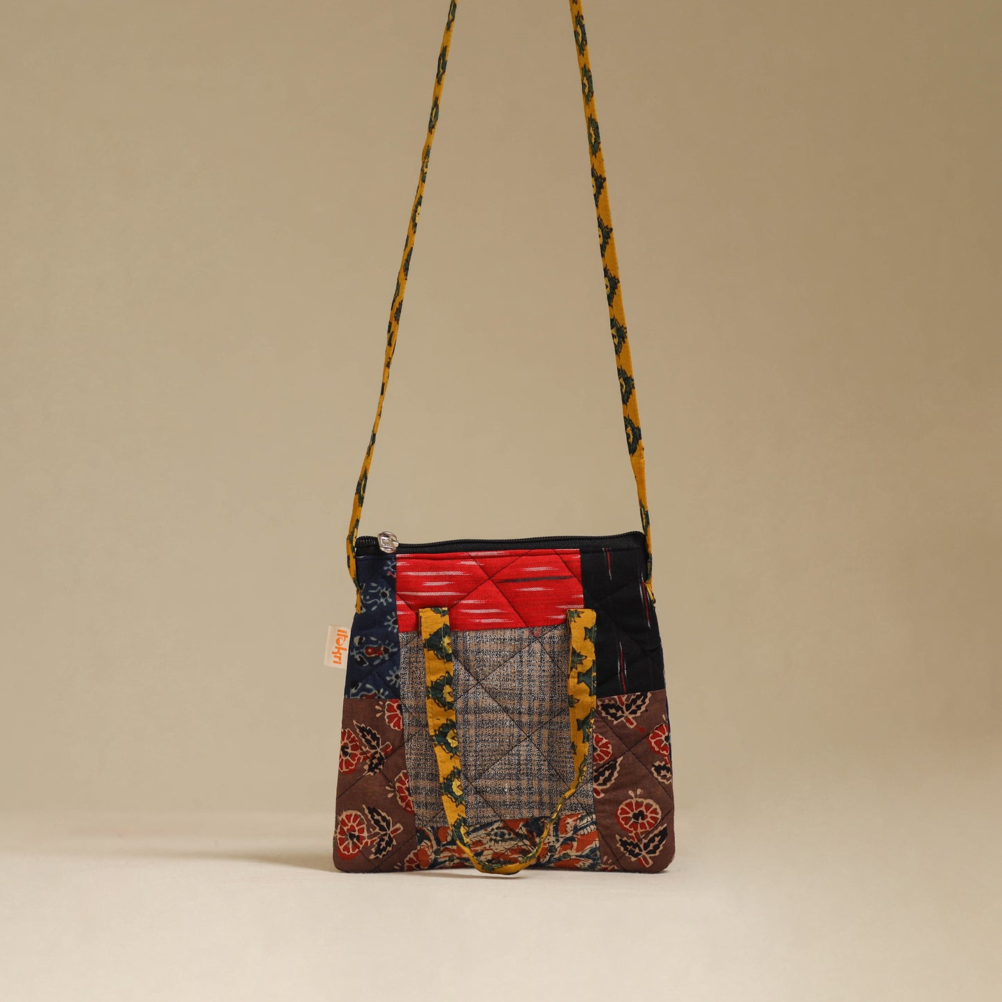 Handmade Quilted Patchwork Sling Bag 20