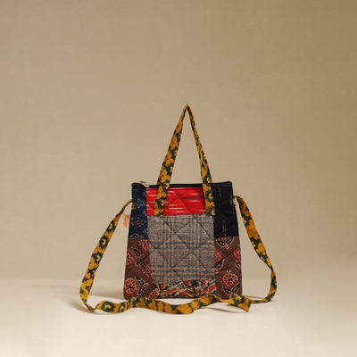 Handmade Quilted Patchwork Sling Bag 20