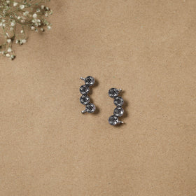 German Silver Plated Ear-Cuff Bugatti / Bugadi Earrings 29