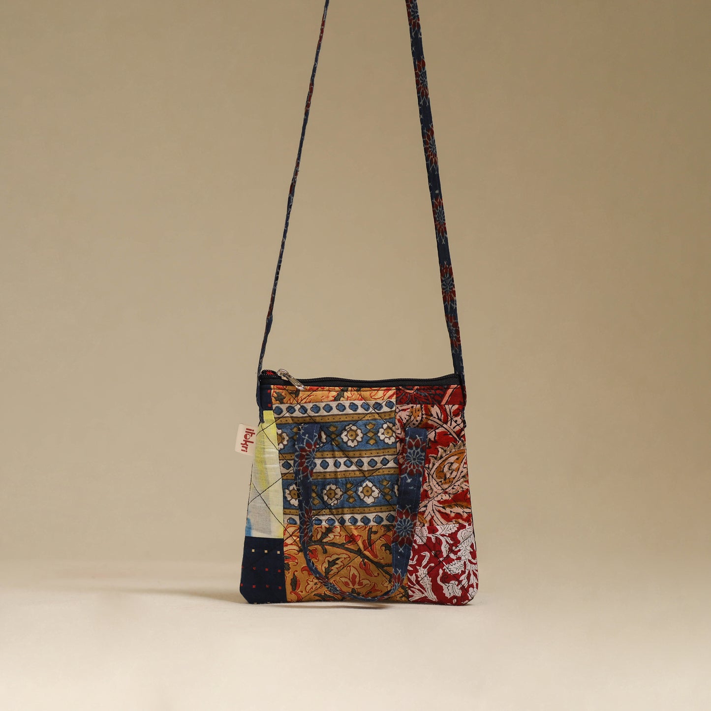 Handmade Quilted Patchwork Sling Bag 21
