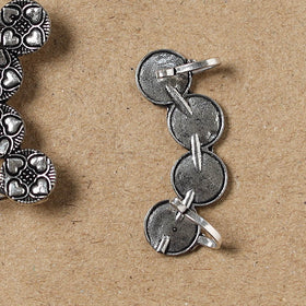 German Silver Plated Ear-Cuff Bugatti / Bugadi Earrings 29