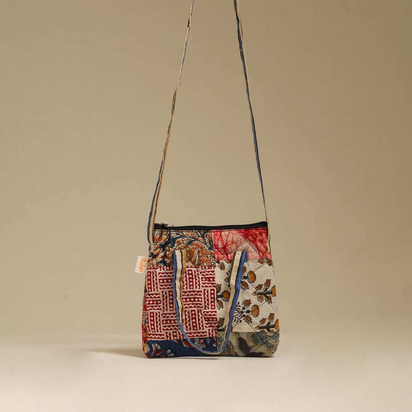 Handmade Quilted Patchwork Sling Bag 22