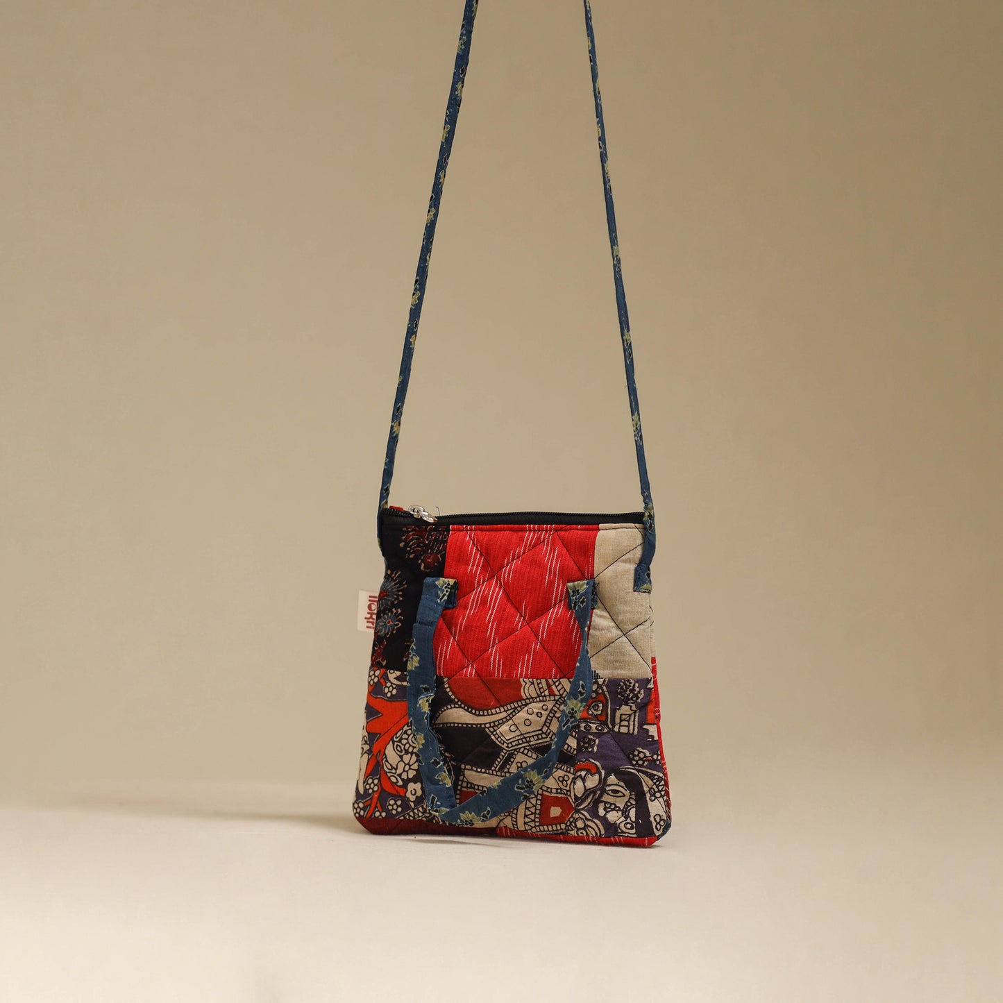 Handmade Quilted Patchwork Sling Bag 24