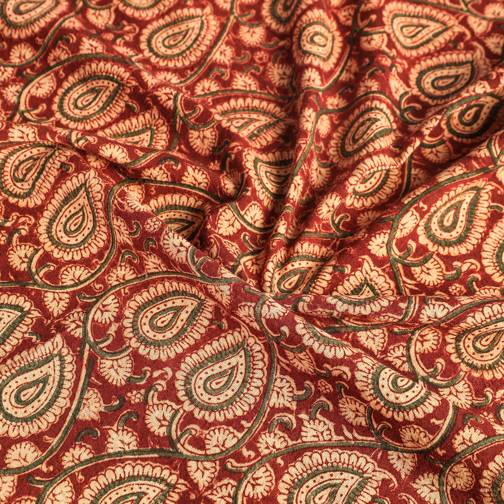 kalamkari block printed table cover