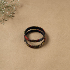 Natural Dyed Handpainted Kalamkari Bangle SO2 (Size - 2-8) 43