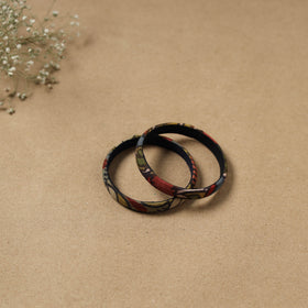 Natural Dyed Handpainted Kalamkari Bangle SO2 (Size - 2-8) 43
