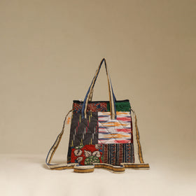 Handmade Quilted Patchwork Sling Bag 25