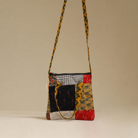 Handmade Quilted Patchwork Sling Bag 26