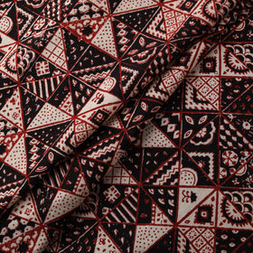 Bagh Hand Block Print Natural Dyed Cotton Fabric 01