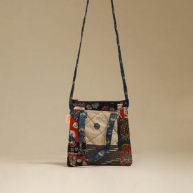 Handmade Quilted Patchwork Sling Bag 31