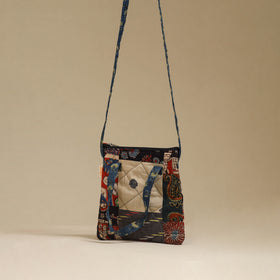 Handmade Quilted Patchwork Sling Bag 31