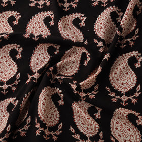 Peach - Bagh Hand Block Print Natural Dyed Cotton Fabric 04