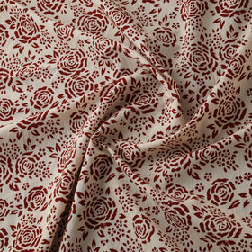 Bagh Hand Block Print Natural Dyed Cotton Fabric 05