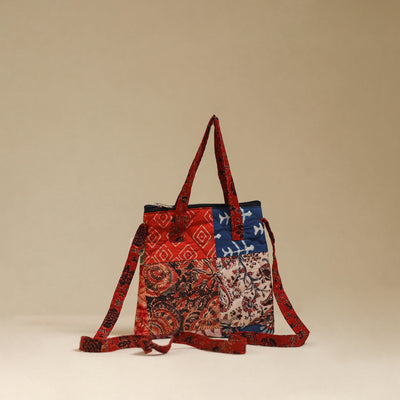 Handmade Quilted Patchwork Sling Bag 33
