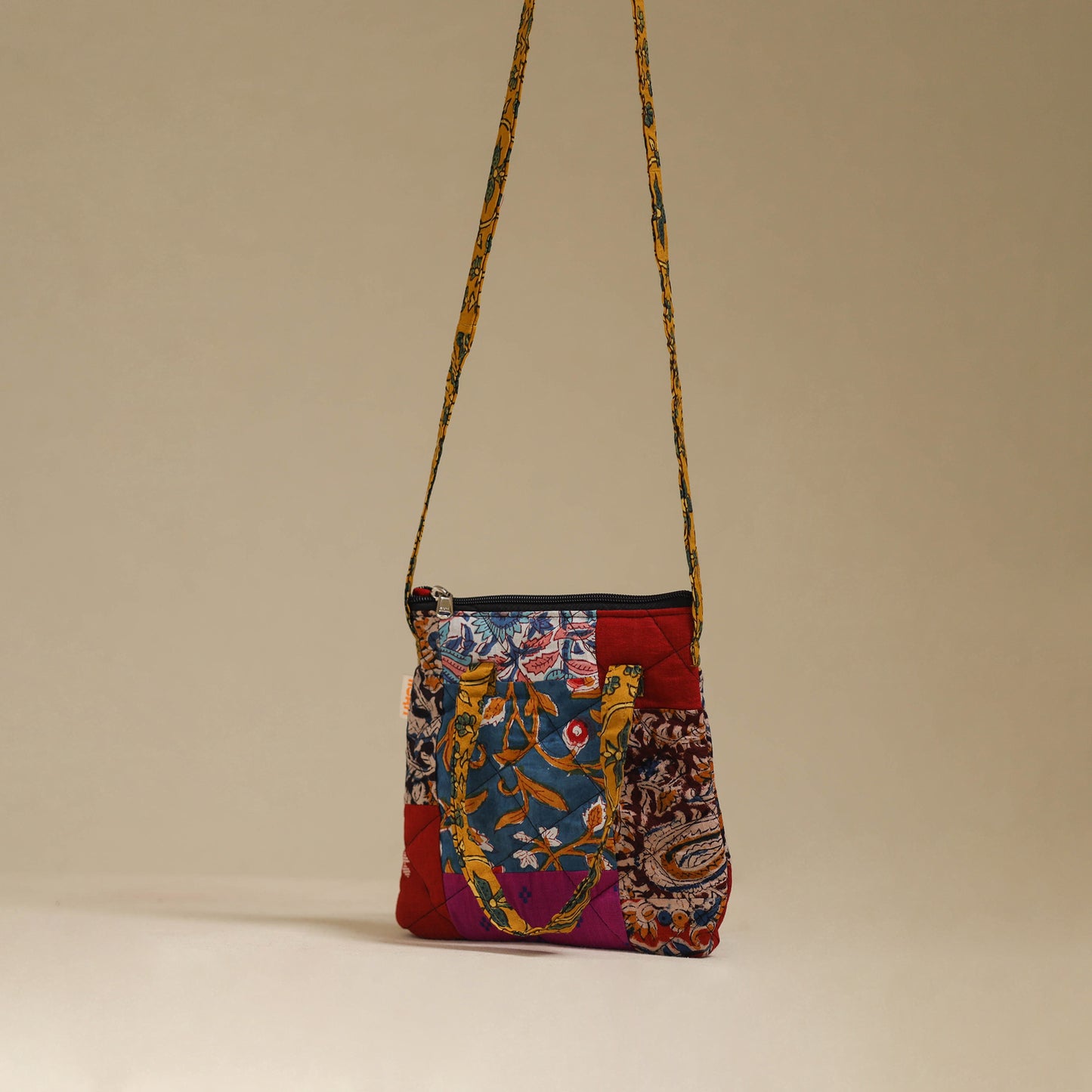 Handmade Quilted Patchwork Sling Bag 35