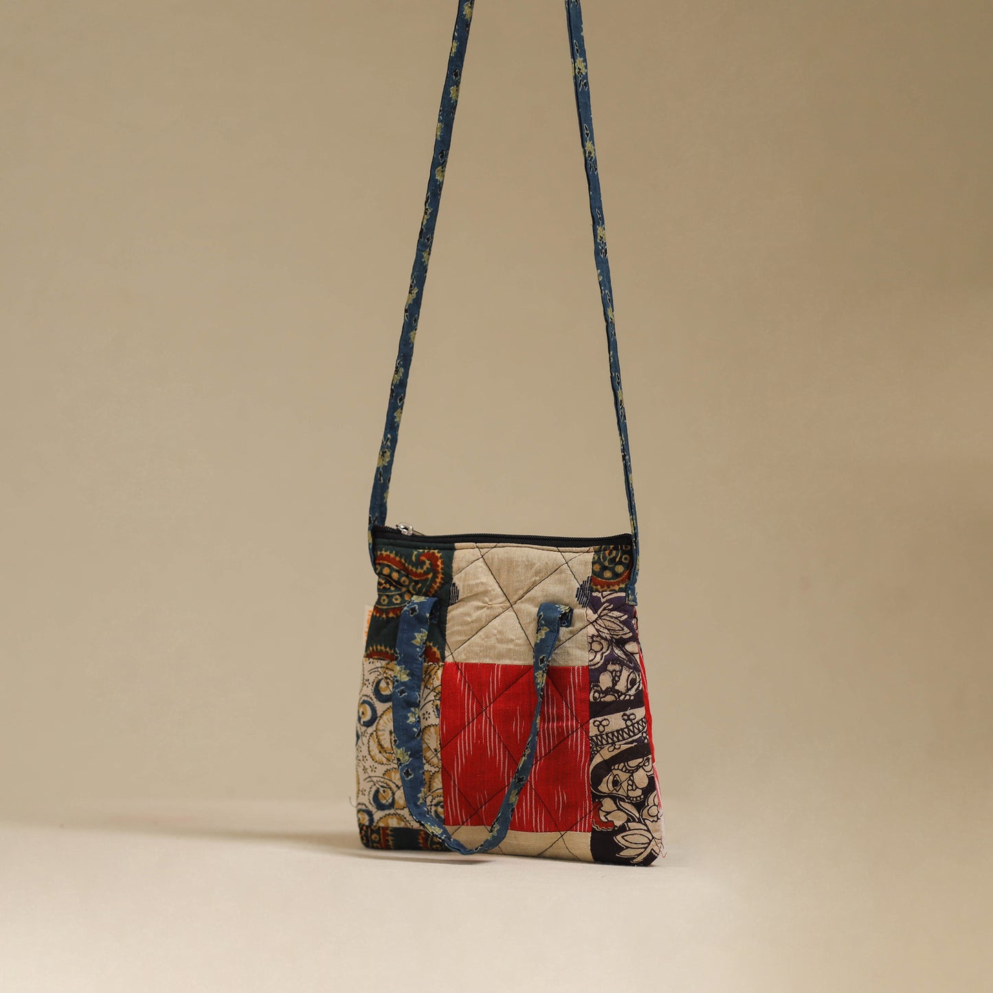 Handmade Quilted Patchwork Sling Bag 36