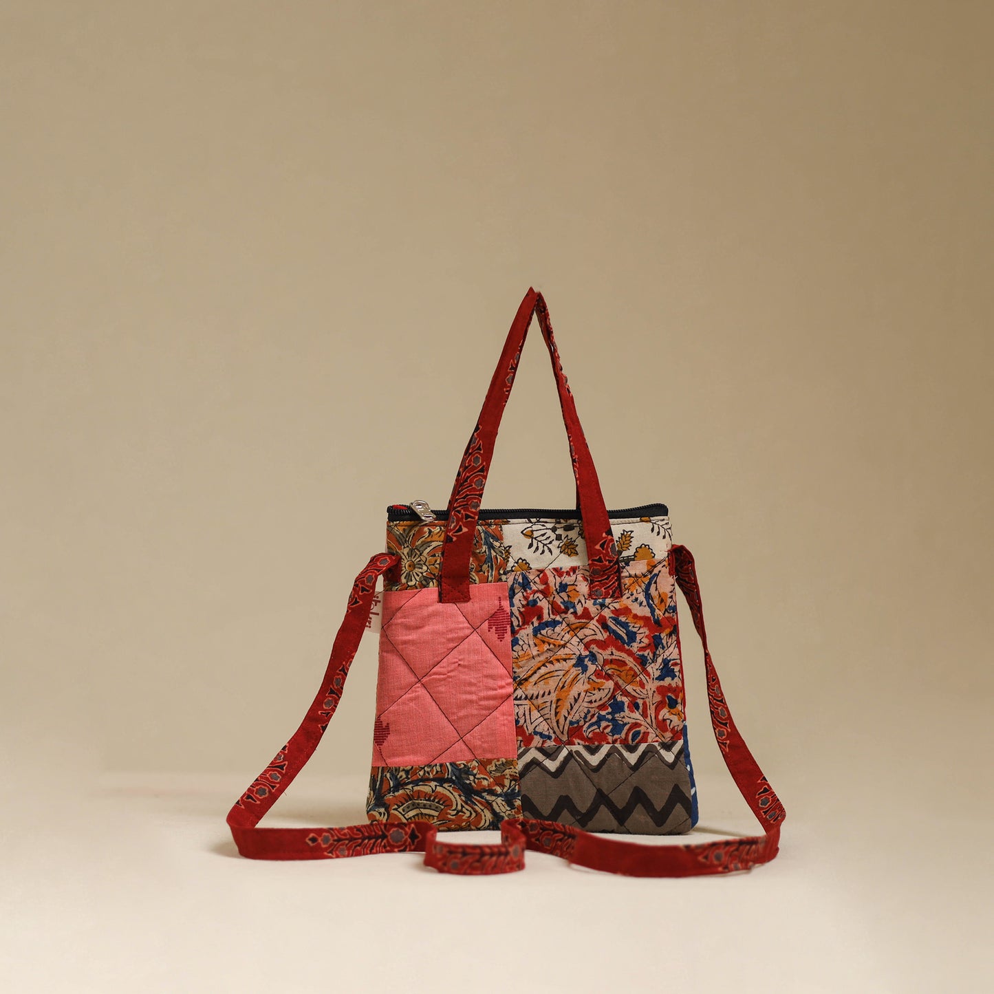 Handmade Quilted Patchwork Sling Bag 37