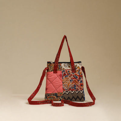 Handmade Quilted Patchwork Sling Bag 37