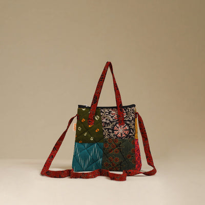 Handmade Quilted Patchwork Sling Bag 38