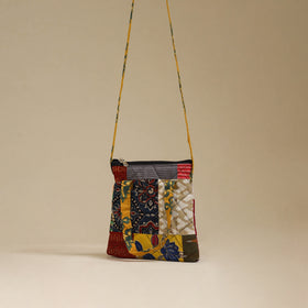 Handmade Quilted Patchwork Sling Bag 39