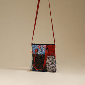 Handmade Quilted Patchwork Sling Bag 40