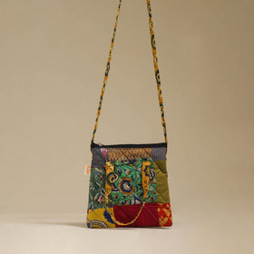 Handmade Quilted Patchwork Sling Bag 41