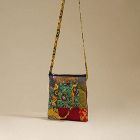 Handmade Quilted Patchwork Sling Bag 41