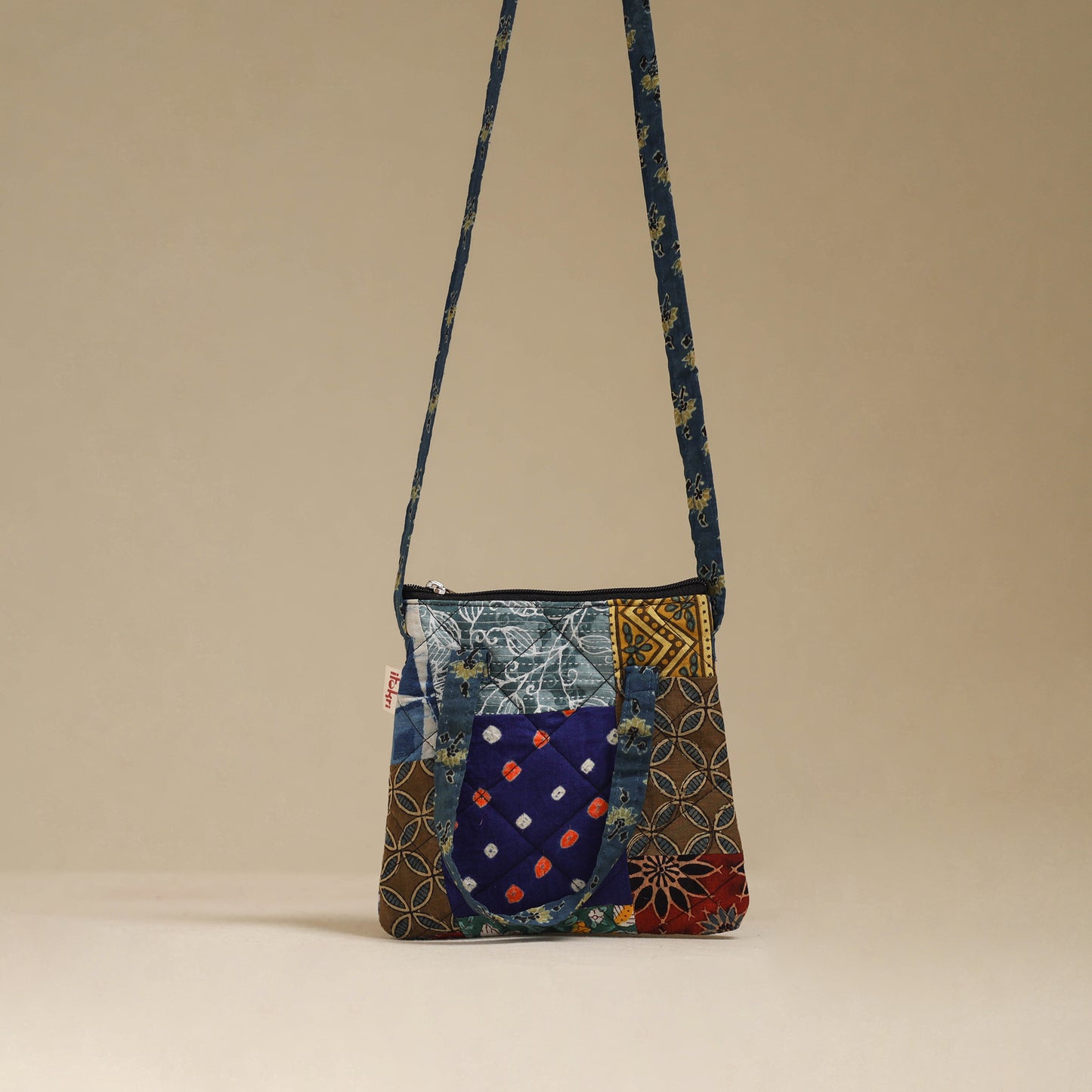 Handmade Quilted Patchwork Sling Bag 42