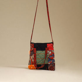 Handmade Quilted Patchwork Sling Bag 43
