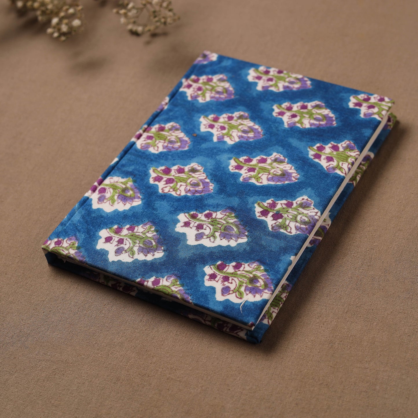 Sanganeri Hand Block Print Cover Notebook (7 x 5) 37