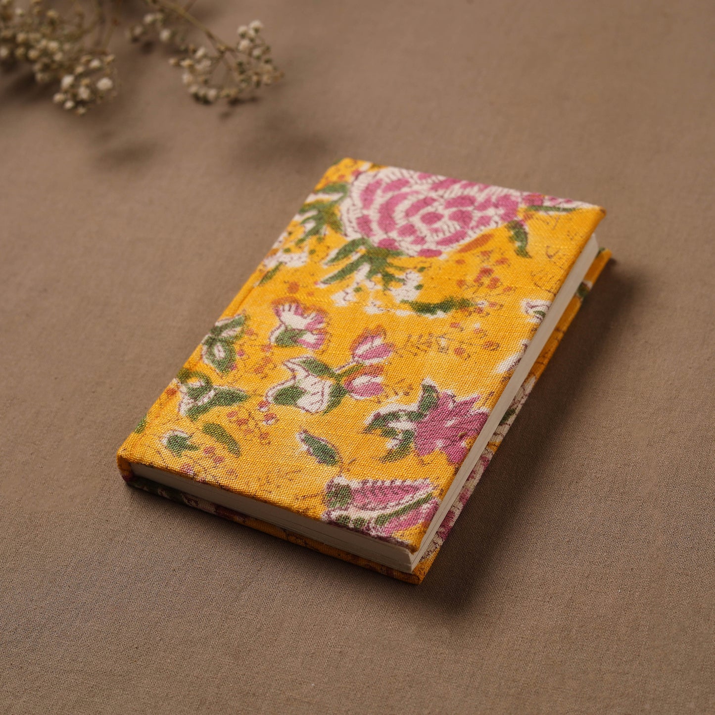 Sanganeri Hand Block Print Cover Notebook (6 x 4) 01
