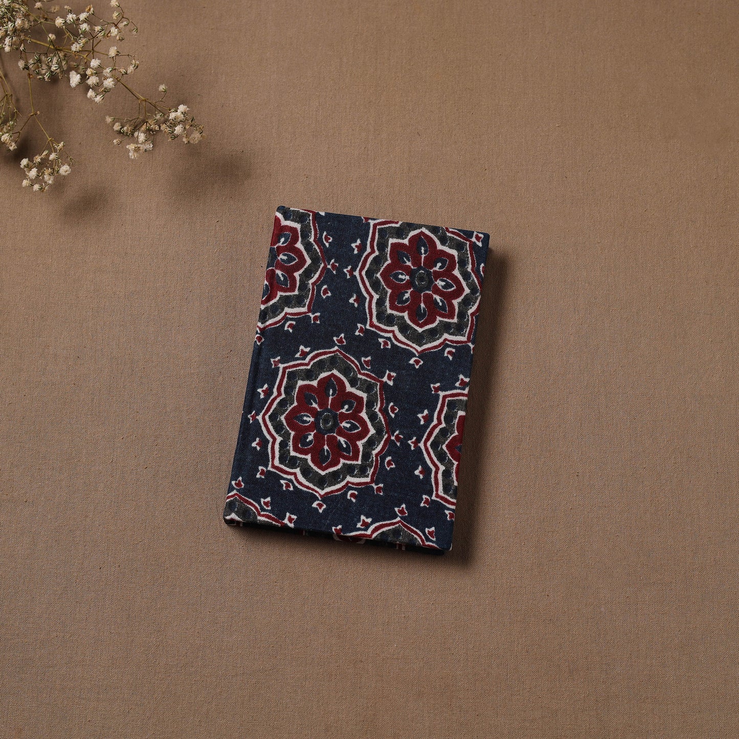 Ajrakh Hand Block Print Cover Notebook (6 x 4) 05