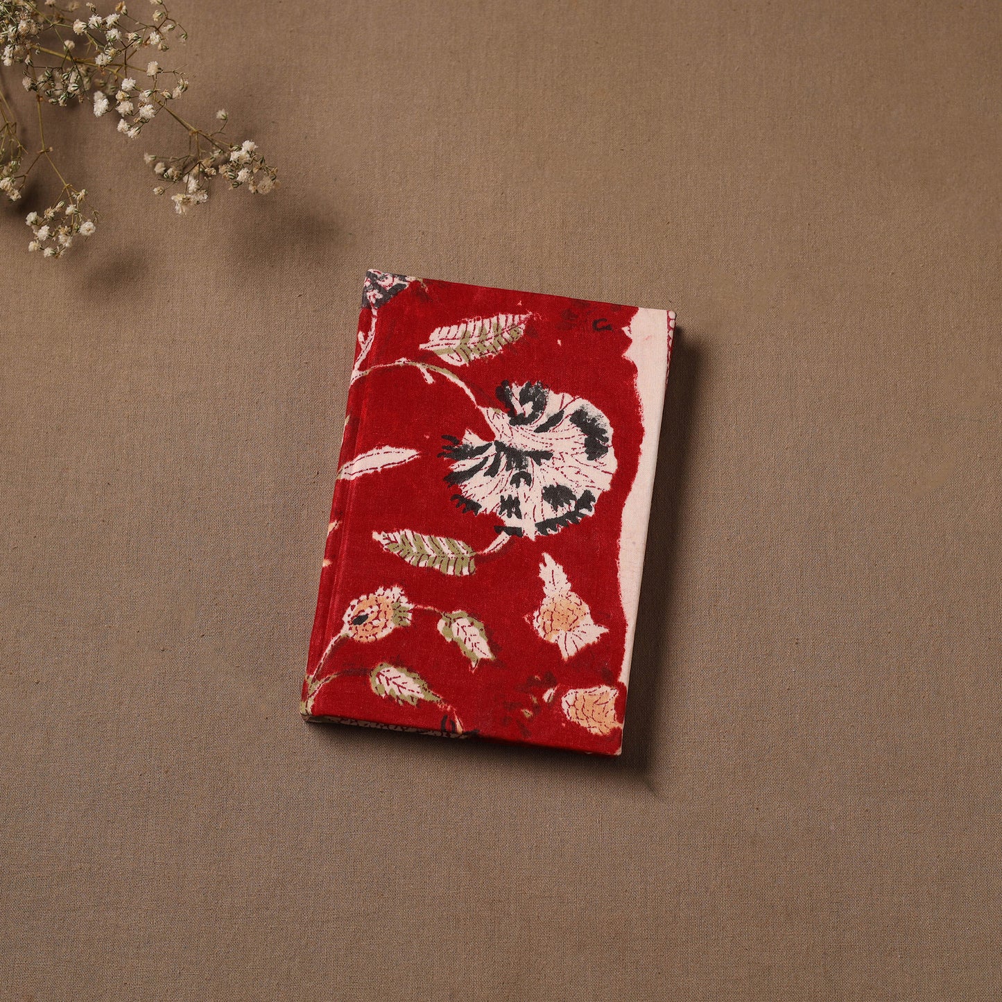Sanganeri Hand Block Print Cover Notebook (6 x 4) 07